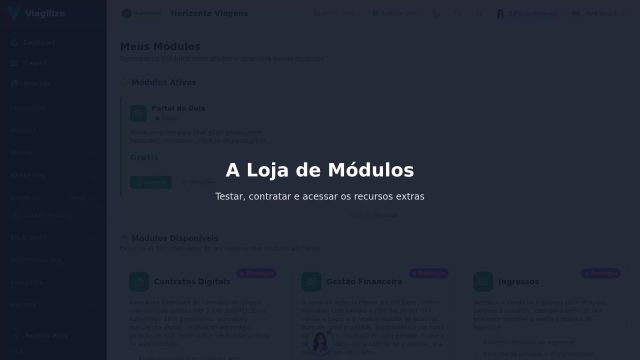 A Loja de Módulos