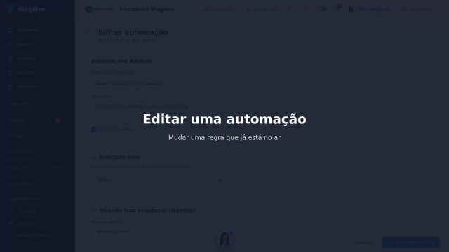 Editar uma automação