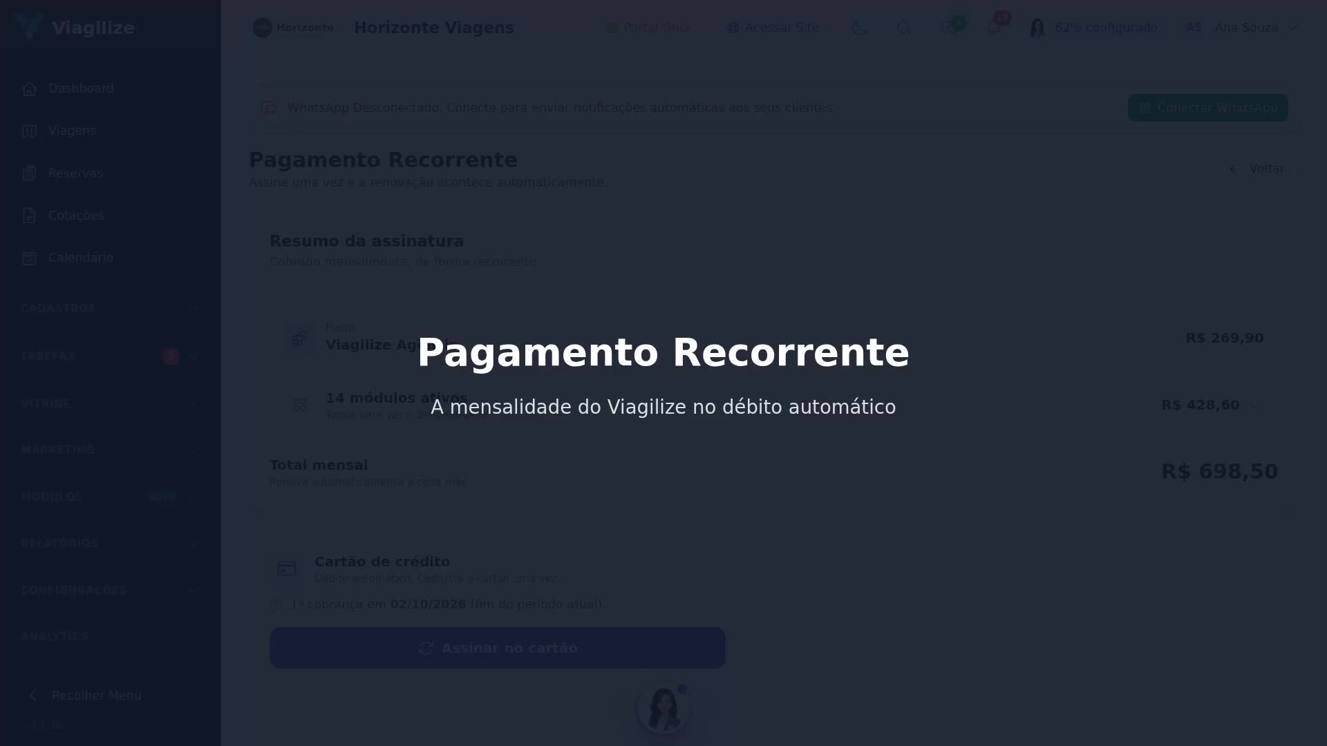 Pagamento Recorrente: a mensalidade no débito automático