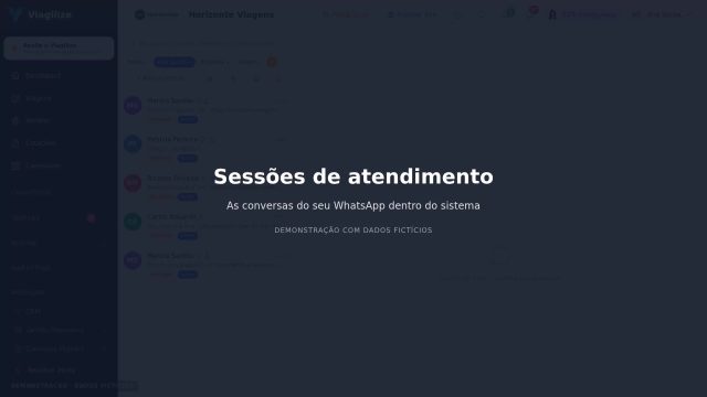 Sessões de atendimento
