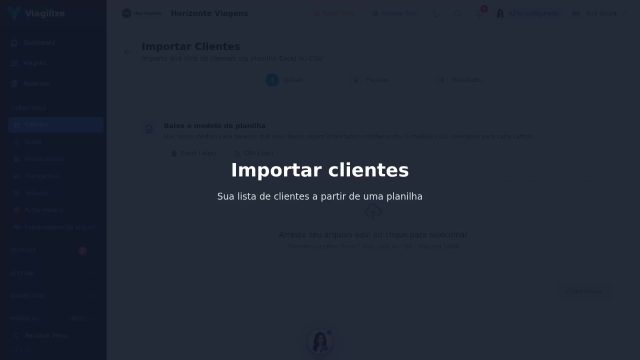 Importar clientes por planilha