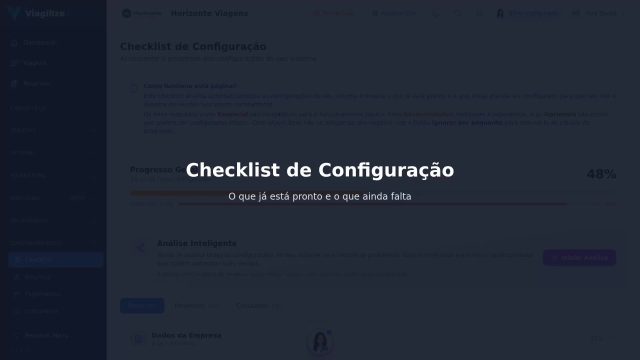 Checklist de Configuração