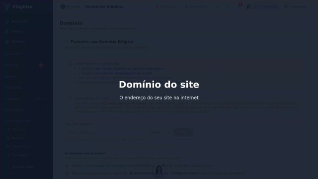 Domínio do site