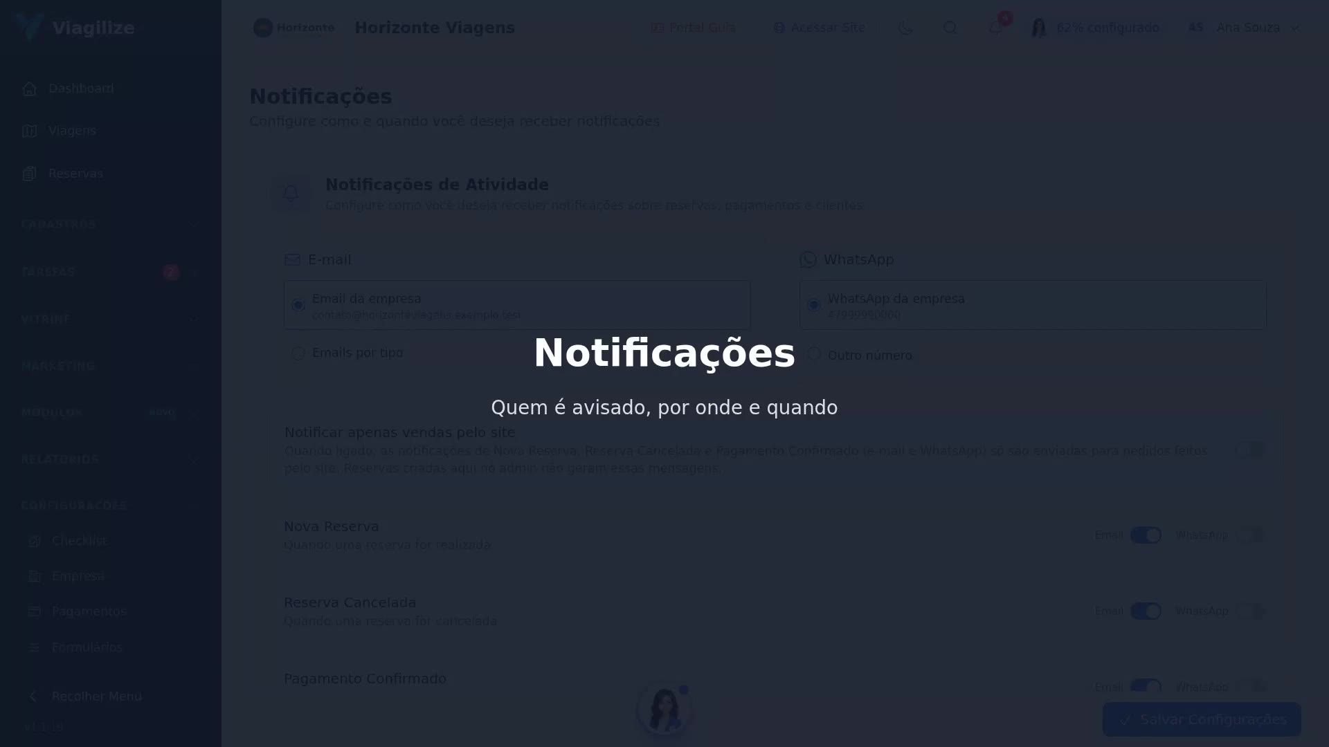 Notificações