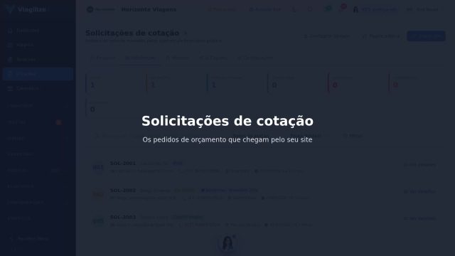 Solicitações de cotação