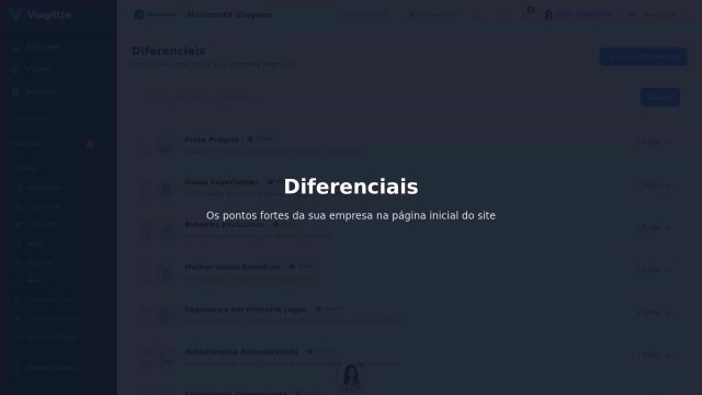 Diferenciais do seu site