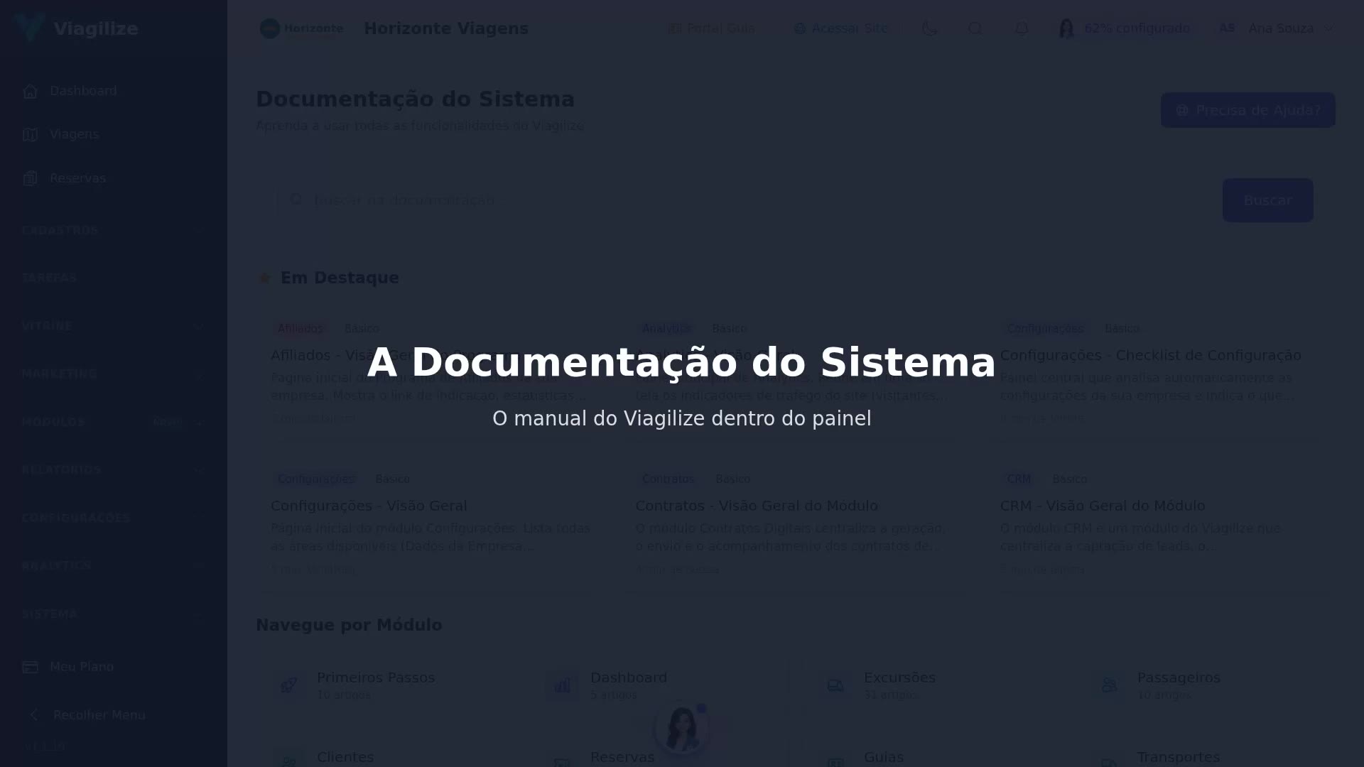 A Documentação do Sistema