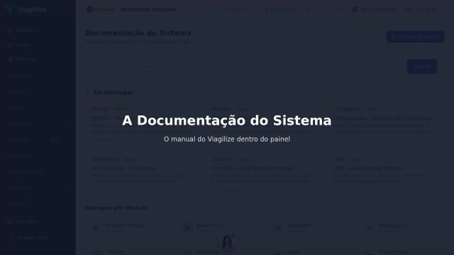 A Documentação do Sistema
