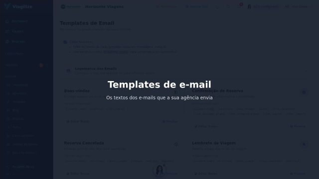 Templates de e-mail