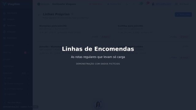 Linhas de Encomendas