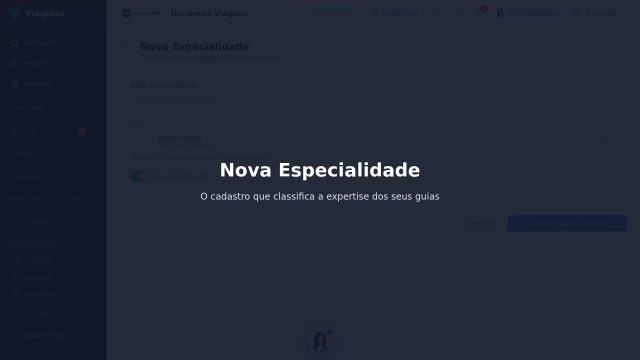 Nova Especialidade
