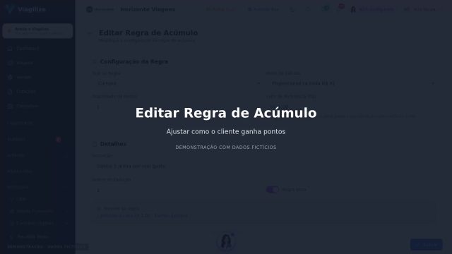 Editar Regra de Acúmulo