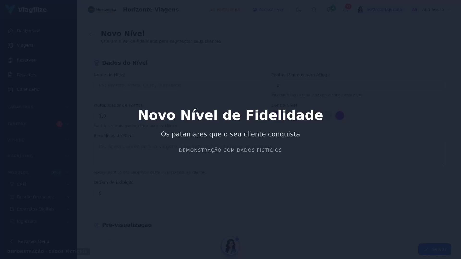 Novo Nível de Fidelidade