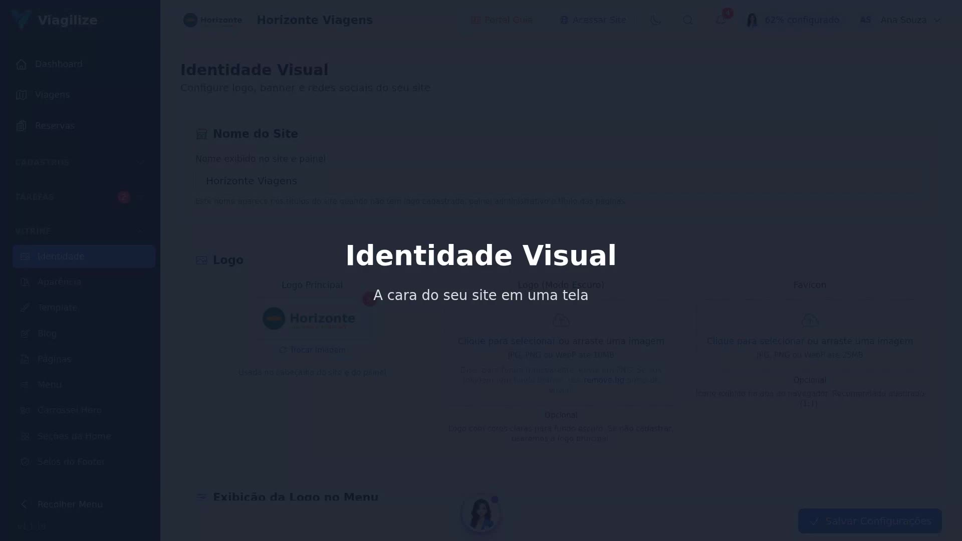 Identidade Visual do site