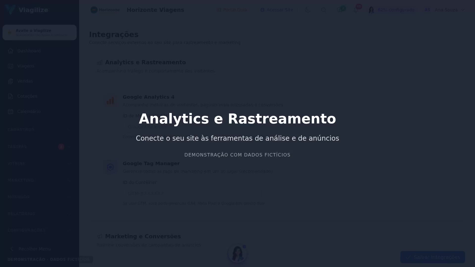 Analytics e Rastreamento
