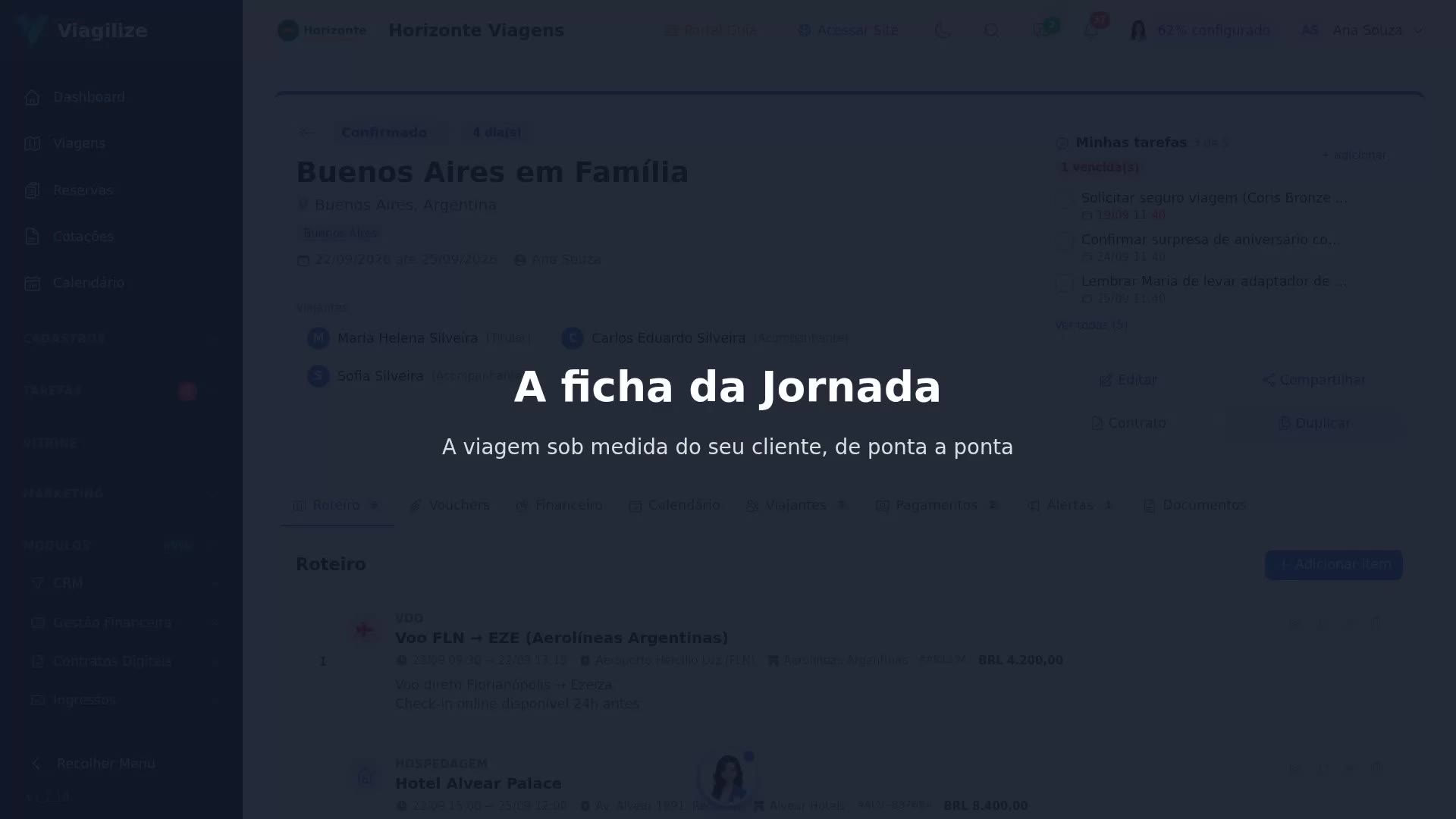 A ficha da Jornada