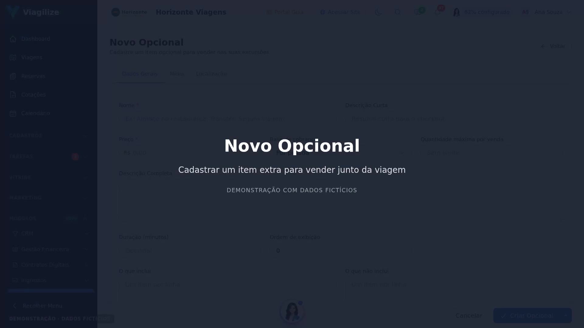Novo Opcional