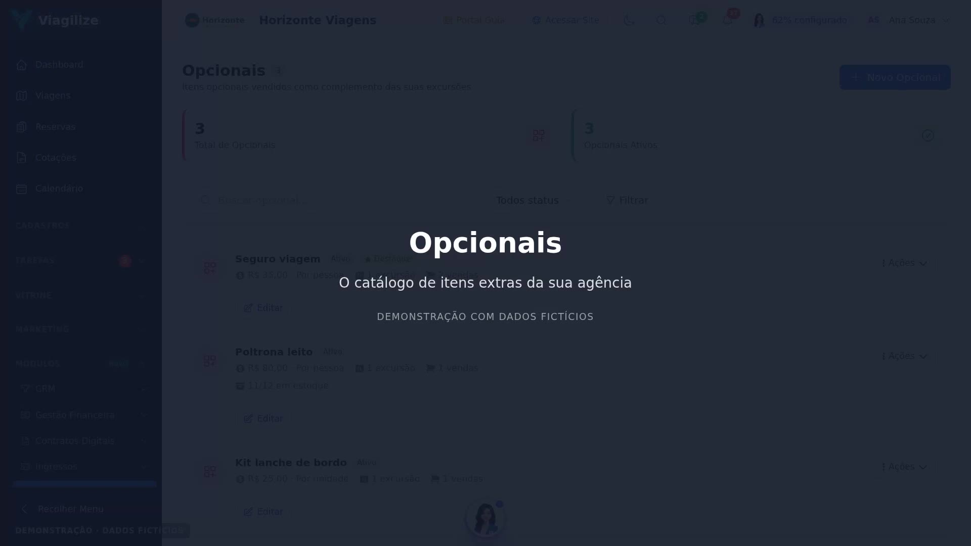 Opcionais