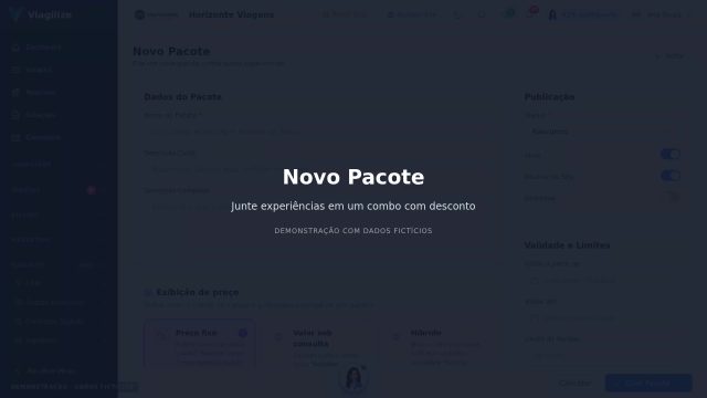 Novo Pacote de experiências