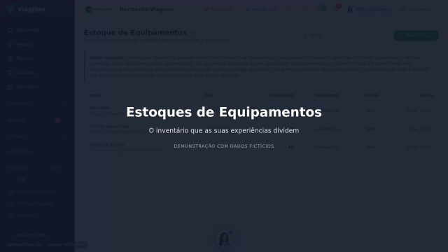 Estoques de Equipamentos