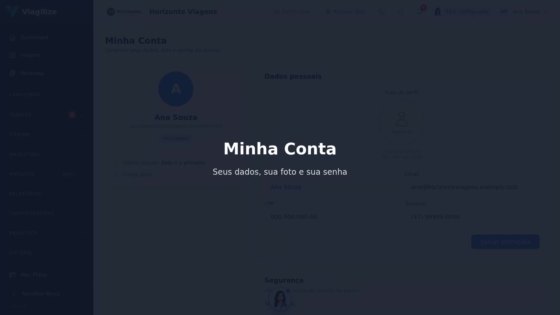 Minha Conta