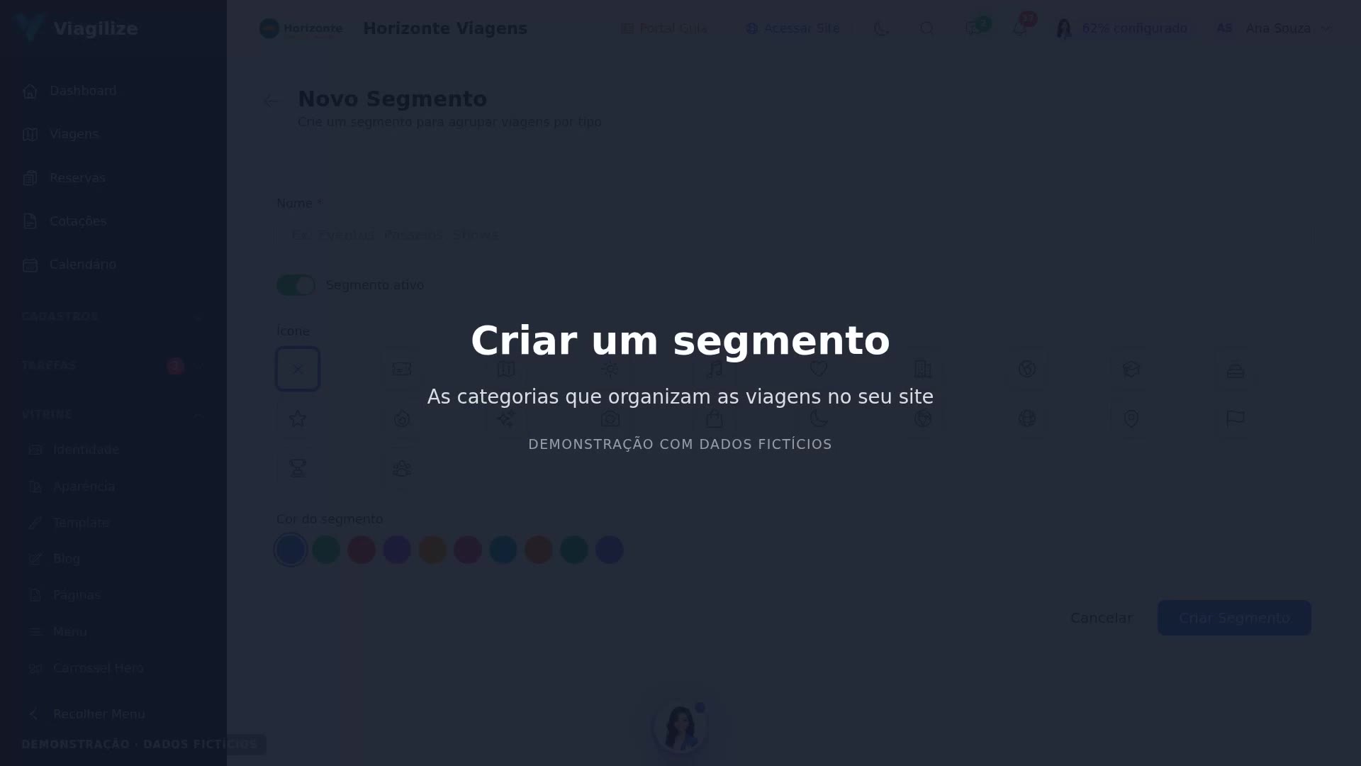 Criar um segmento