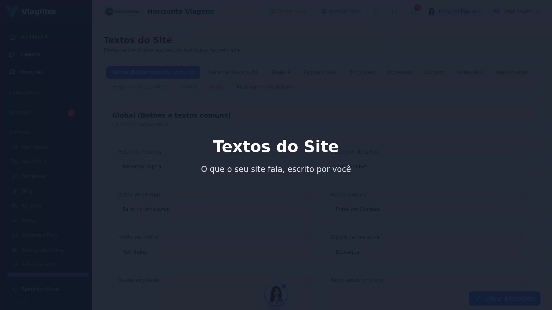 Textos do Site