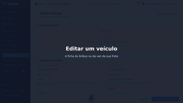 Editar um veículo