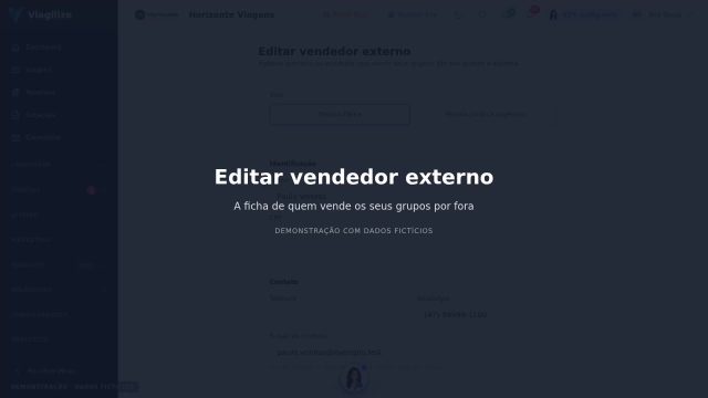 Editar vendedor externo
