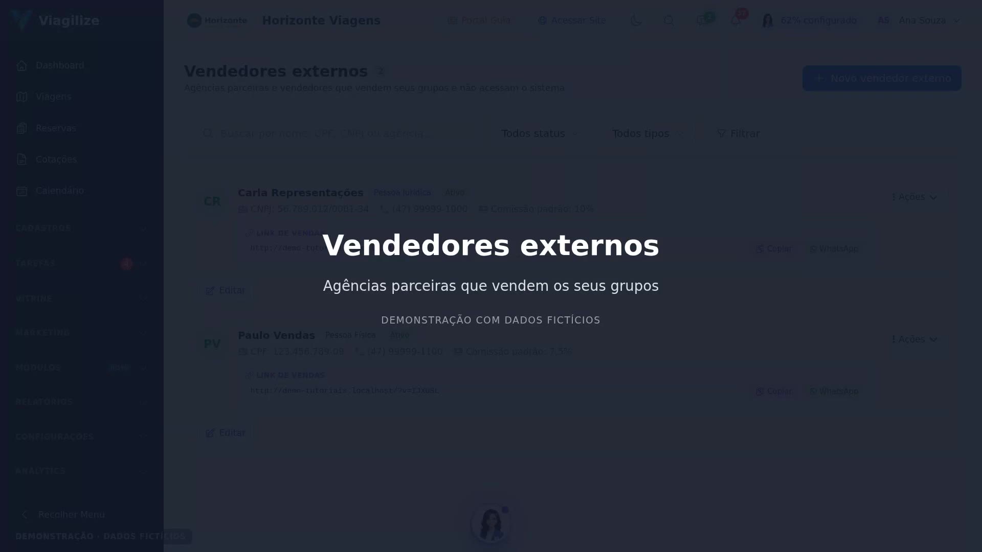 Vendedores externos